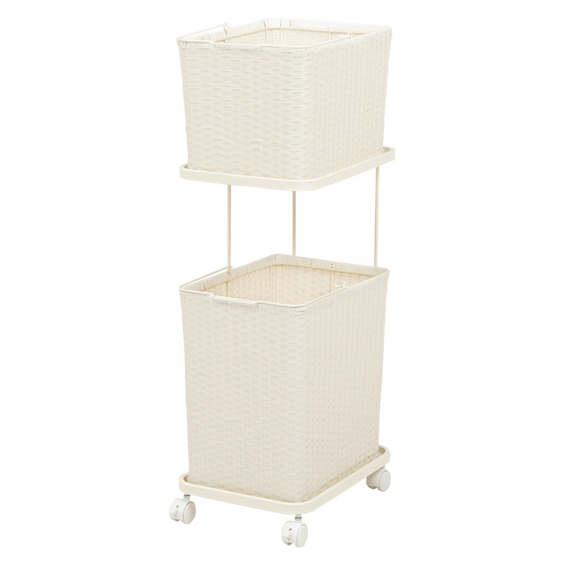 ランドリーラック RAN-2427WH ホワイト拍卖