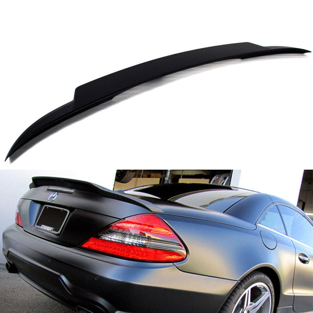 *在庫有即発送* 2003-2011 ベンツ SL R230 エアロ 未塗装の素地 リアスポイラー トランクスポイラー V TYPE ABSの材質拍卖