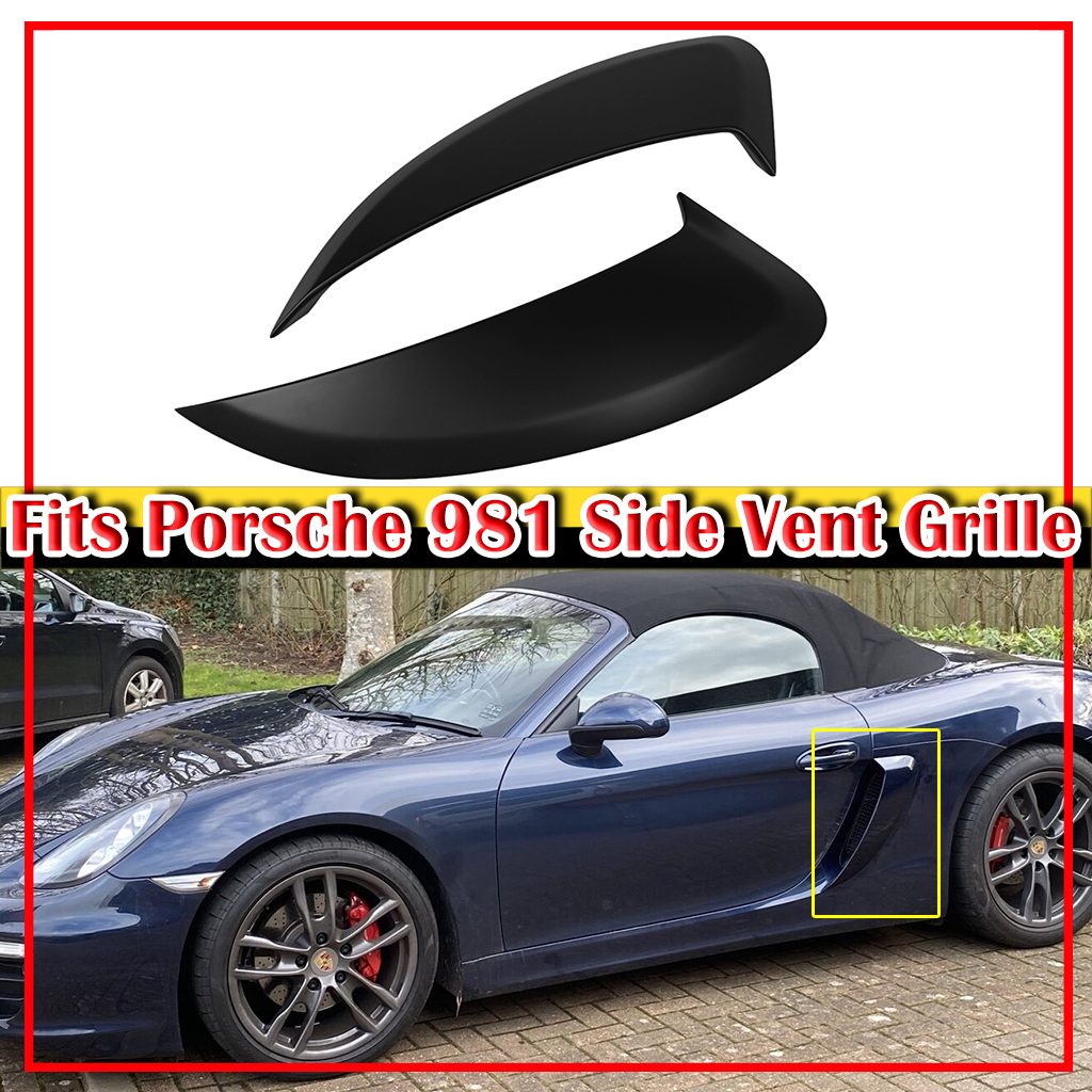 *在庫有即発送* 2013-2016 ポルシェ981 GT4 ケイマン ボクスター エアロ 未塗装の素地 サイドスクープ ダクト GTS エアインテークカバー拍卖