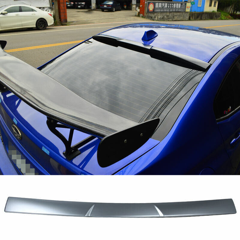 塗装込み 2015-2021 スバル WRX STI S4 VA系 セダン リアルーフスポイラー V TYPE ABSの材質 各純正色対応拍卖