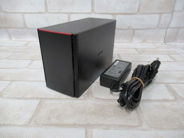 04449 Ω 新LH 0036k 保証有 BUFFALO【 LS220D0202B 】バッファロー LINKStation LS220DBシリーズ 1TB×2 動作/初期化済拍卖