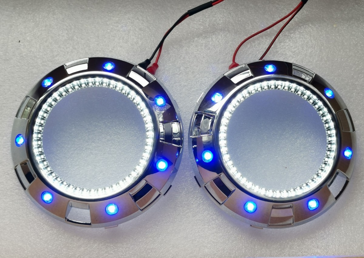 ディア工房 D5・パジェロV9用デイライト メッキフル 青白ミックス拍卖