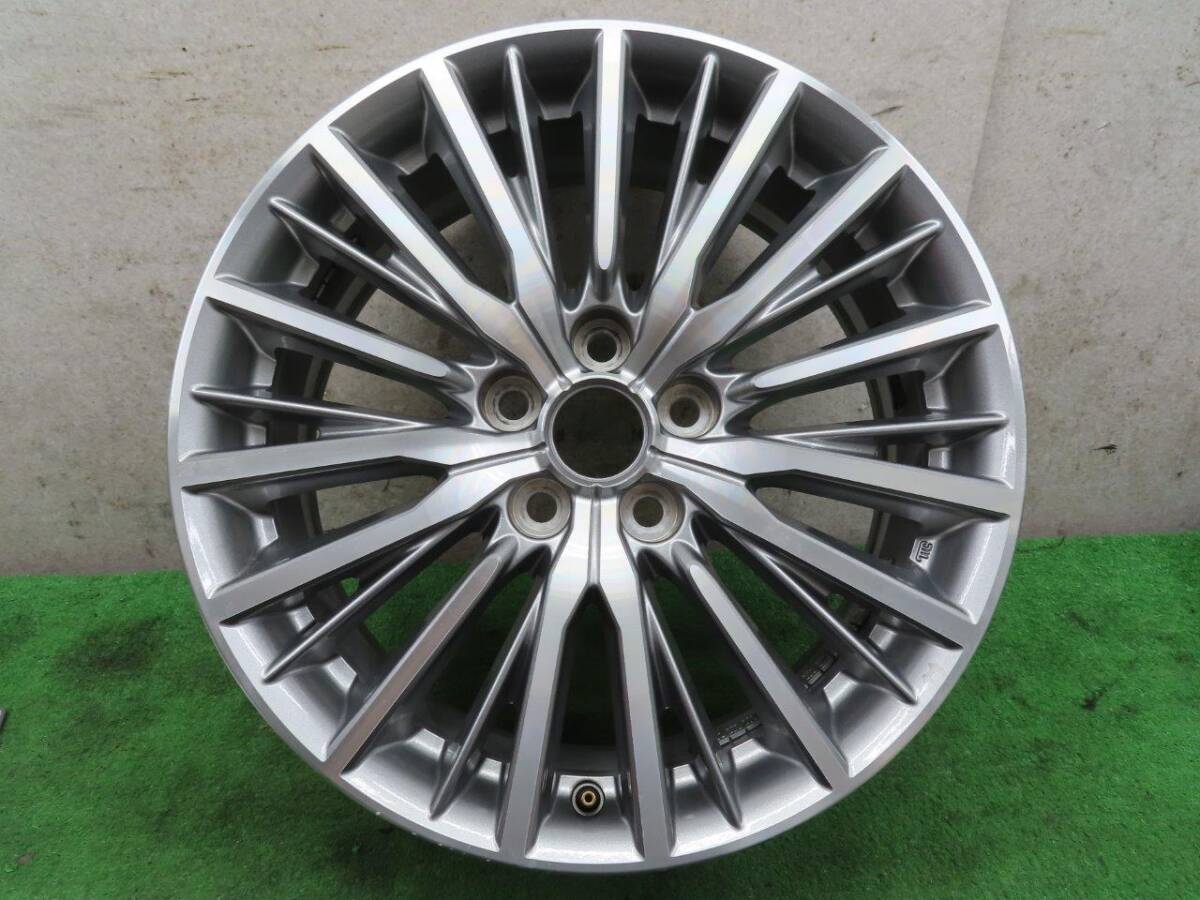 キズ少々 Z【J2632】GG3W アウトランダー ミツビシ純正 エンケイ製 アルミホイール 1本【18インチ 7J +38 114.3 5穴】拍卖