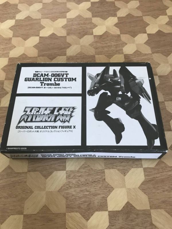 未開封品 電撃ホビーマガジン 2006年4月号付録 DCAM-006VT ガーリオン・カスタム“トロンベ” スーパーロボット大戦 2402m76拍卖