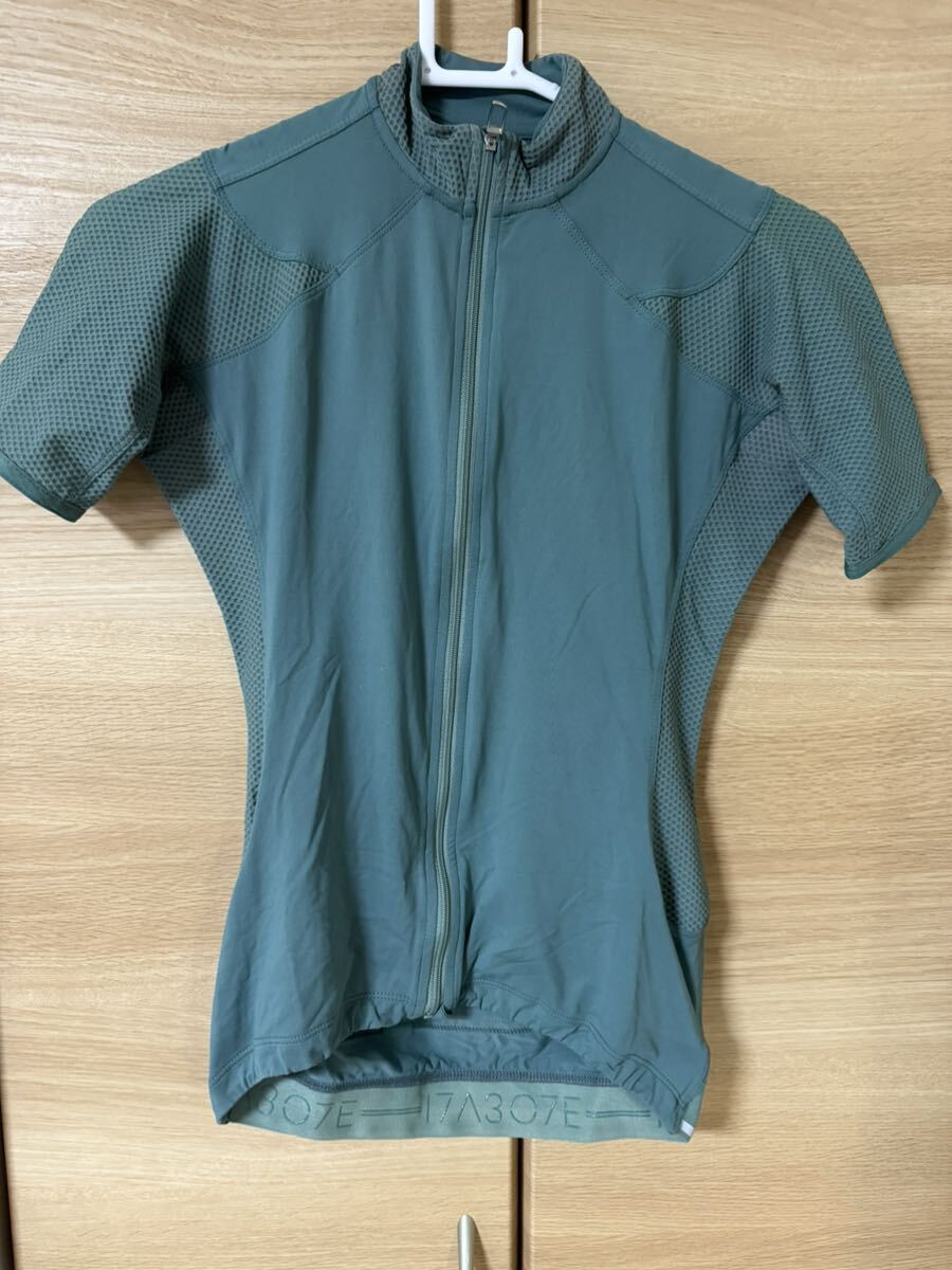 イザドア Isadore サイクルジャージ XS グリーン系 エシュロンジャージ拍卖