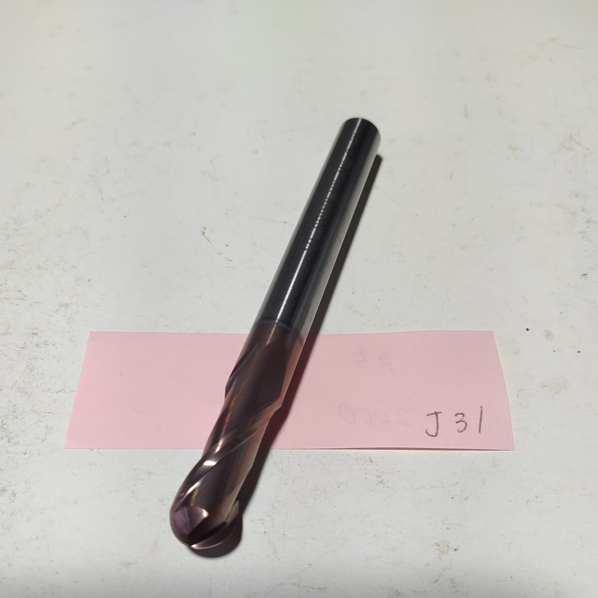 J31 再研再コート品 超硬ボールエンドミル 10 5R コーティングエンドミル R5拍卖