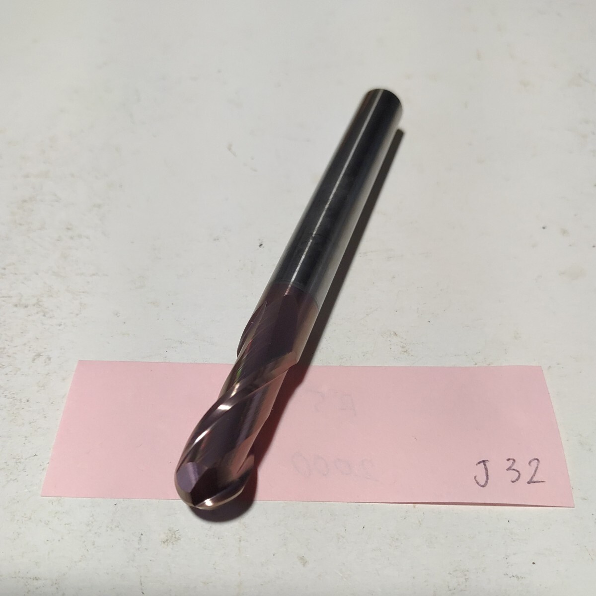 J32 再研再コート品 超硬ボールエンドミル 10 5R コーティングエンドミル R5拍卖