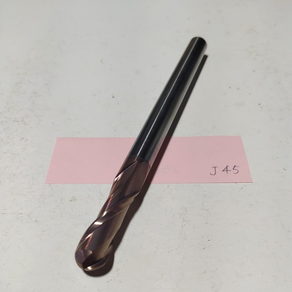 J45 再研再コート品 超硬ボールエンドミル 10 5R コーティングエンドミル R5拍卖