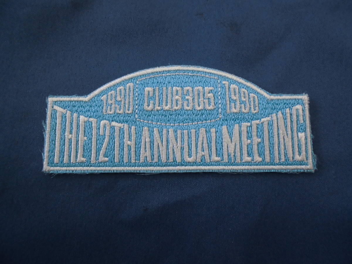 当時物 クラッシック・ミニ / 1990 CLUB305 THE 12TH ANNUAL MEETING ワッペン 未使用品拍卖