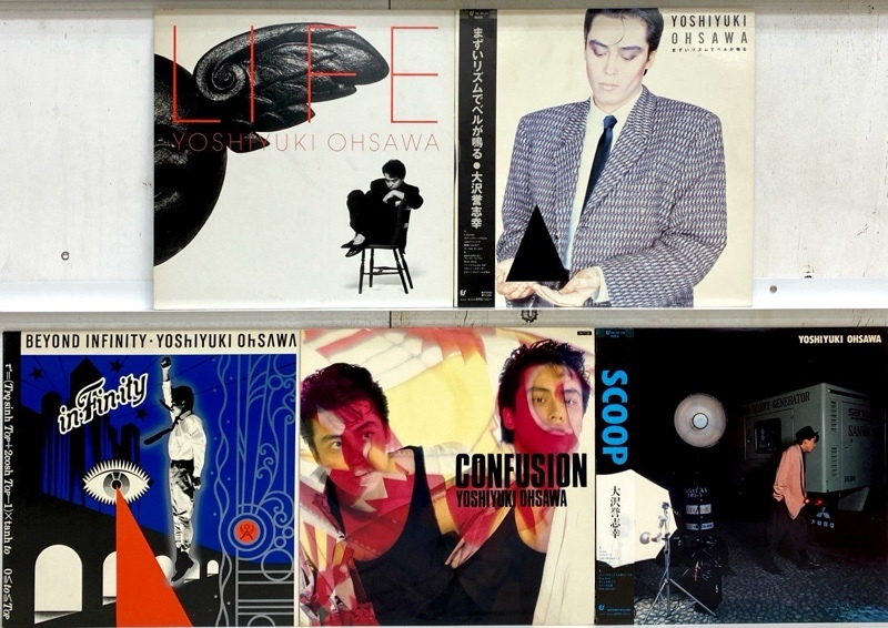 I3896/LP/大沢誉志幸 5点セット拍卖