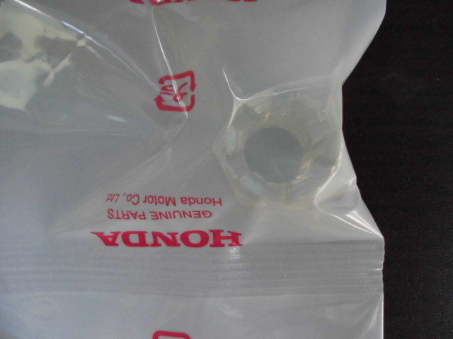 ホンダ純正 ダックス 50 70 アクスルシャフトナット 後期 ST50 ST70拍卖