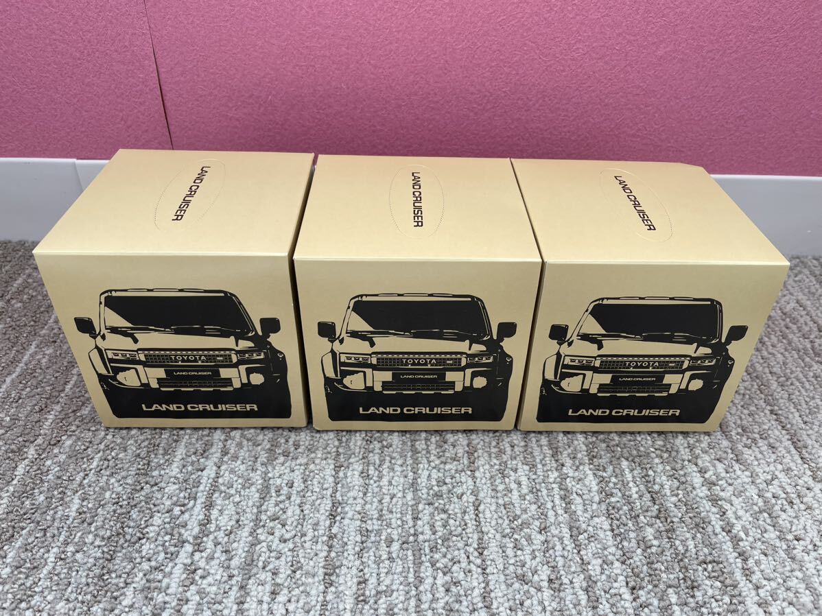 ランドクルーザー250 ランクル250 ティッシュ 3個セットland cruiser 非売品拍卖