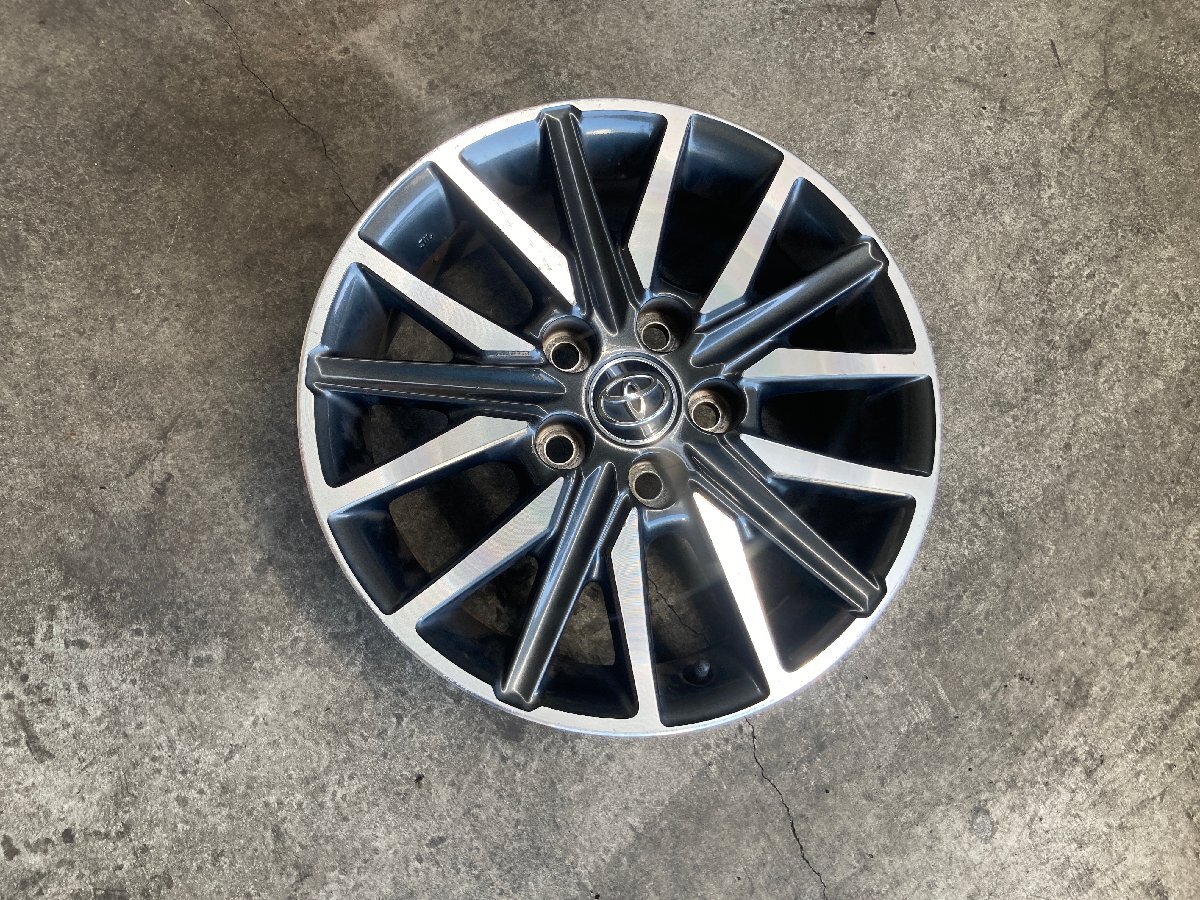 トヨタ ヴォクシー 80系  ホイール 1本 16インチ 6J 5H PCD 114.3 +50 7551拍卖