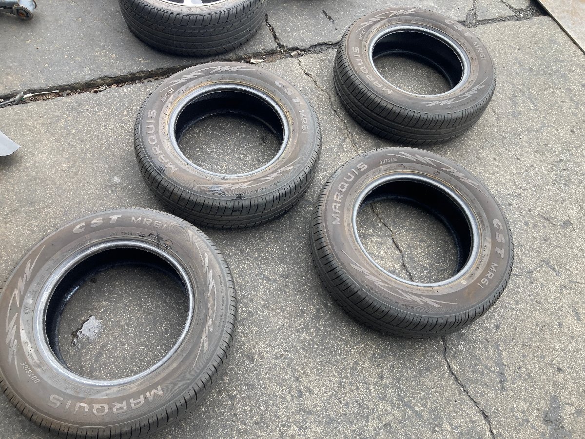 MARQUIS マ―キス CST MR61  185/70 R14 88H 14インチタイヤ4本セット 中古 2023年製 7667拍卖