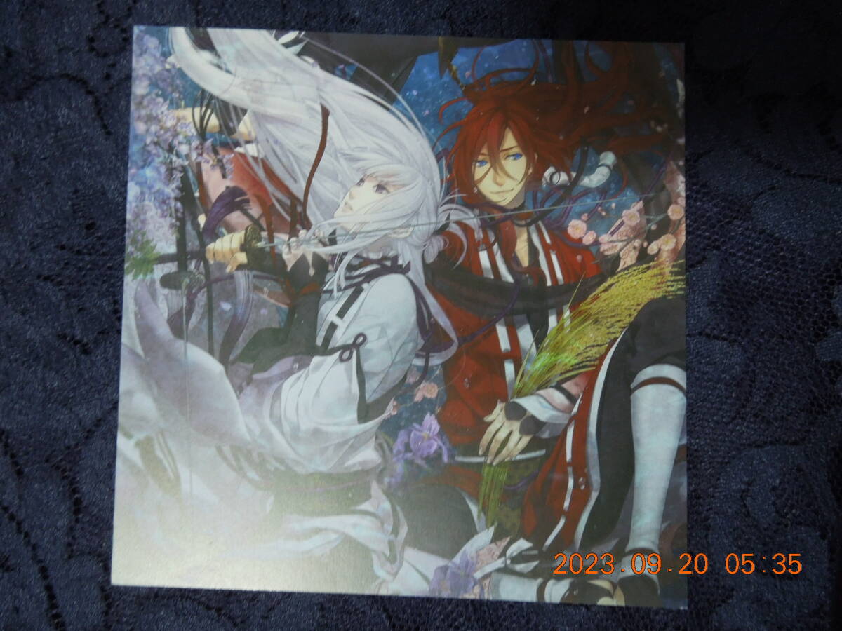 剣が君 ポストカード / 黒羽実彰 縁 / ジャケット風イラストカード / 非売品 ミニ色紙拍卖