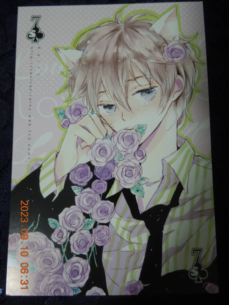 同人 コードギアス 反逆のルルーシュ ポストカード / 枢木スザク / レイニー まつもとアメ / イラストカード拍卖