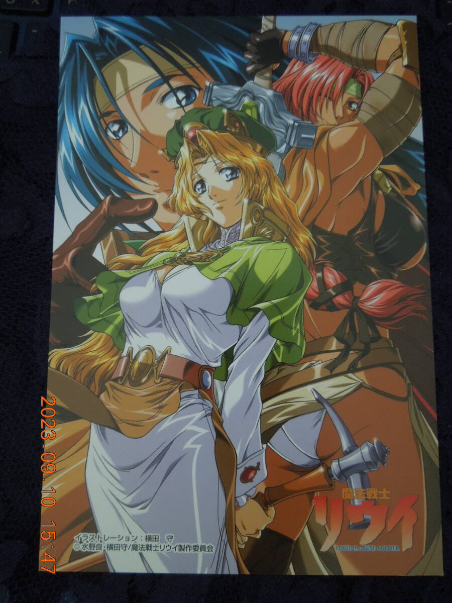 魔法戦士リウイ ポストカード / 水野良 横田守 / イラストカード拍卖