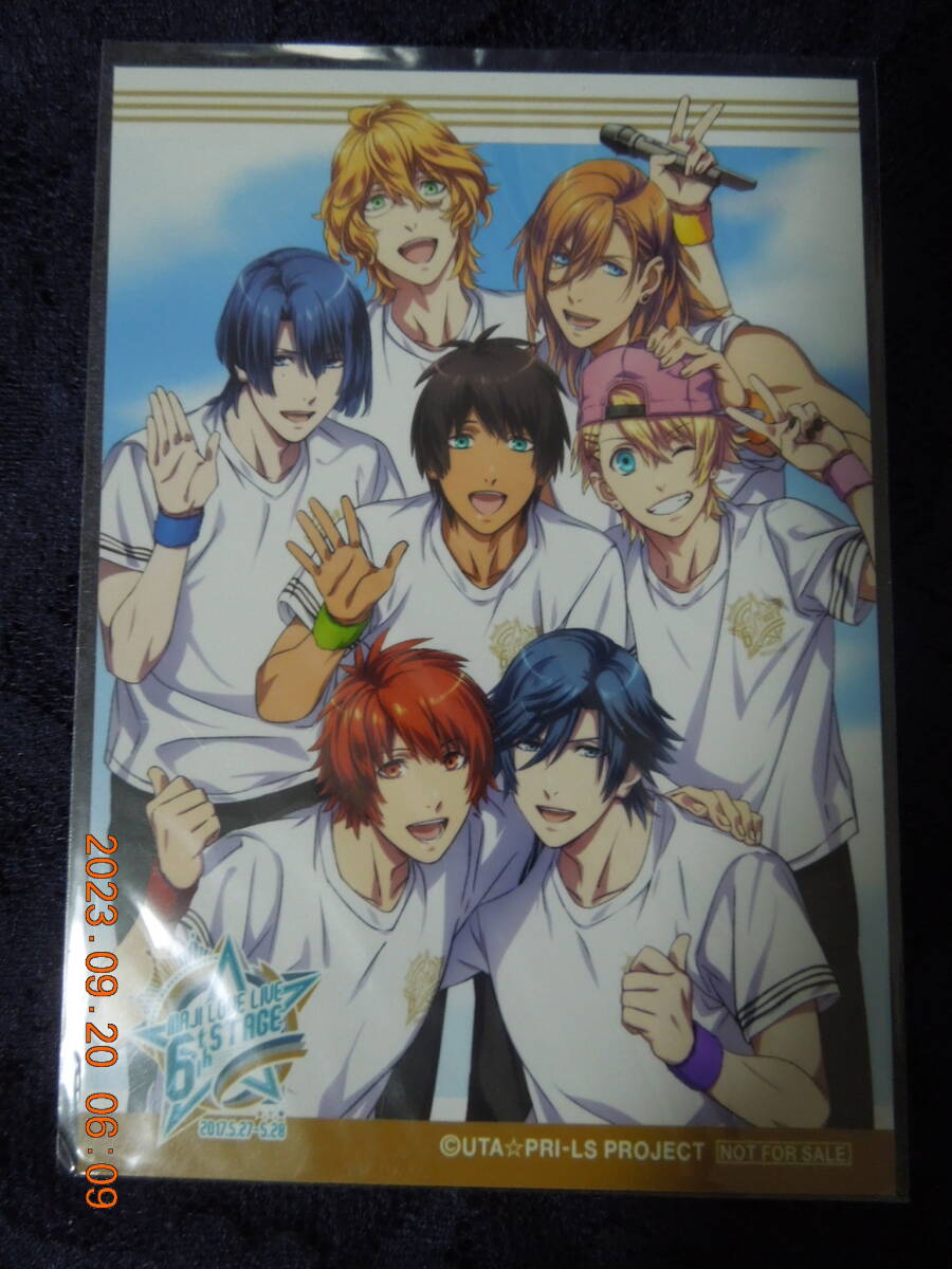 うたの☆プリンスさまっ♪ マジLOVE LIVE 6th STAGE ブロマイド / 非売品拍卖