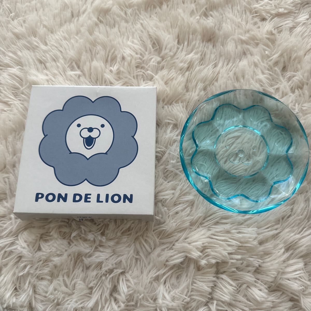 【新品即決】ミスタードーナツ ポンデライオンガラス小皿ノベルティ 非売品①拍卖