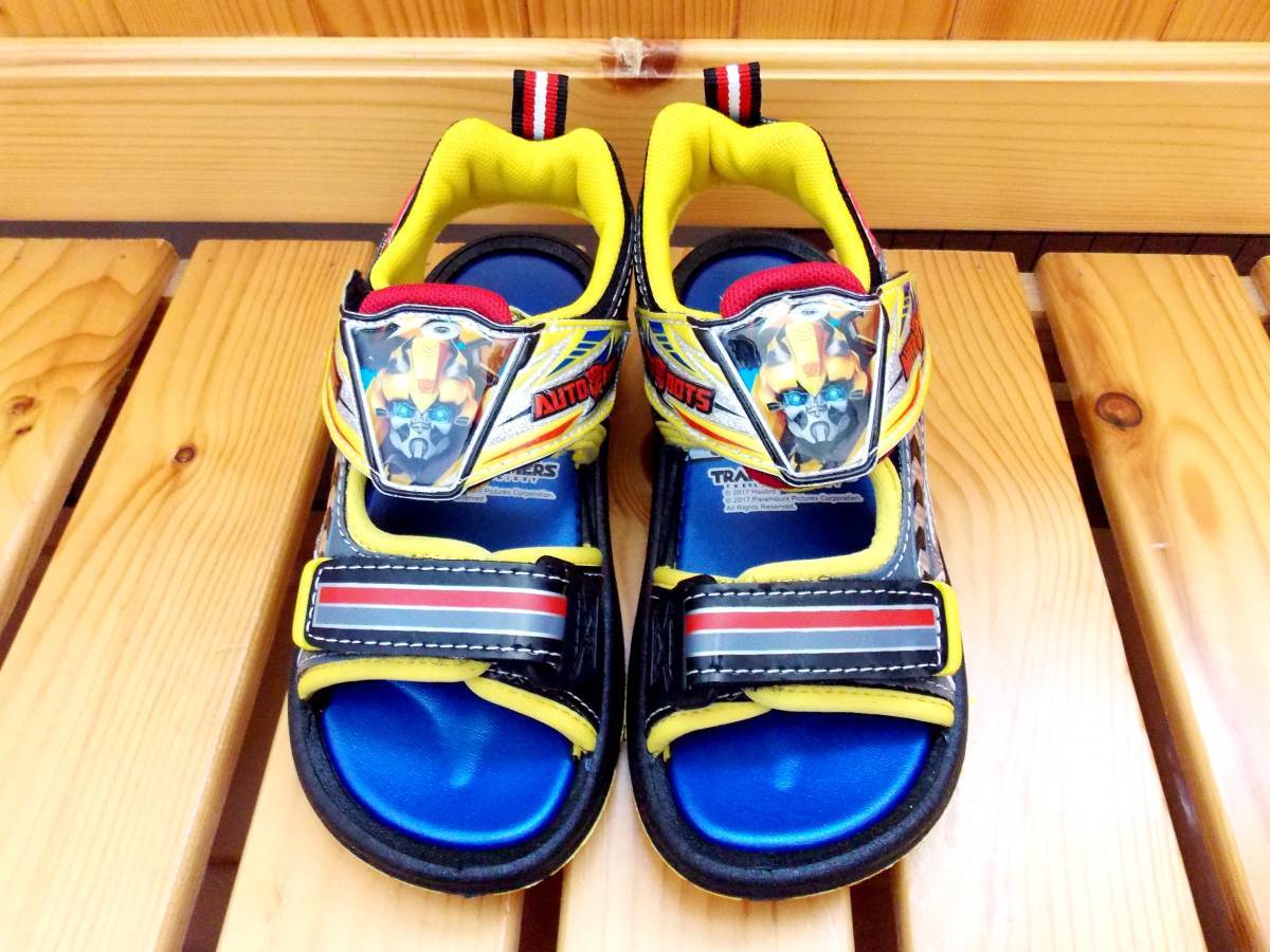 台湾 即決♪ 正規品! トランスフォーマー Transformers バンブルビー サンダル 20.0cm ♪拍卖