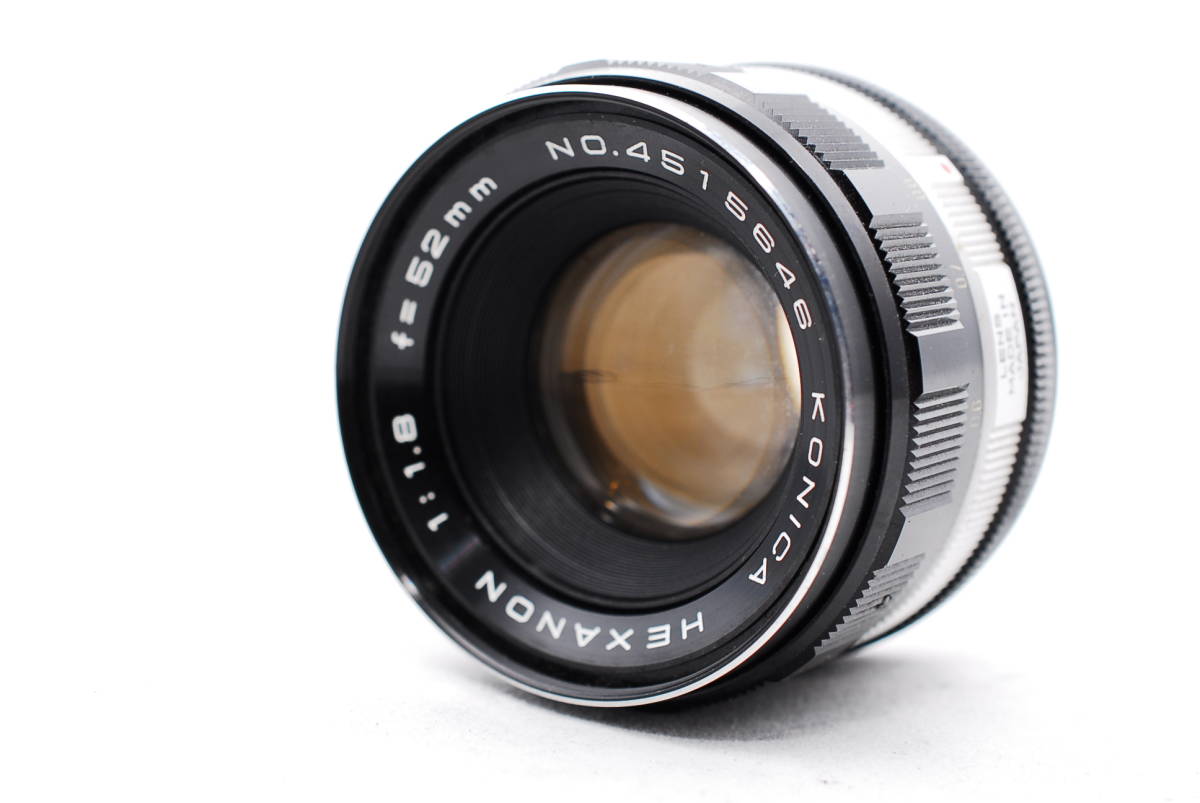 ◇KONICA コニカ HEXANON 52mm F1.8 ARマウント拍卖