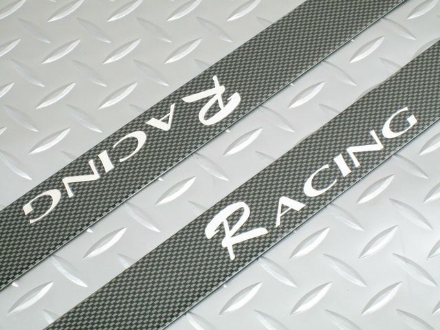 汎用エントランスモール(スカッフプレート)カーボンデザイン ドア ガーニッシュ プロテクター 保護 カー カー用品 車用品 車内拍卖