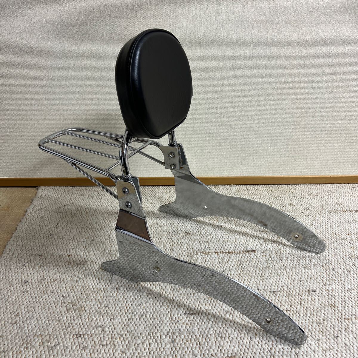 【中古希少】y'sgear ワイズギアドラックスター400 DSC400 CCバー グラブバー バックレストキャリア付き 拍卖