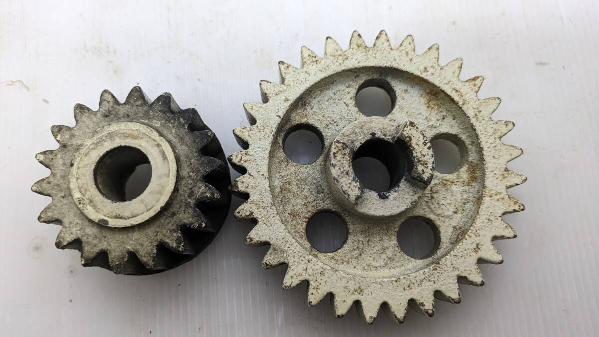 No.1●SA-16●歯数18/32●アサバ●長さ調節歯車●農用裁断機●藁カッター●ワラカッター●粉砕機●牧草●稲拍卖