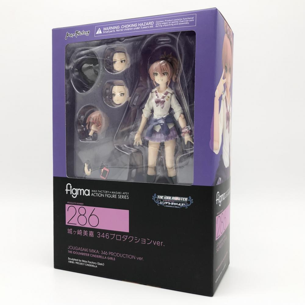 【中古】開封 マックスファクトリー アイドルマスター シンデレラガールズ デレマス figma 286 城ヶ崎美嘉 346プロダクションver.拍卖