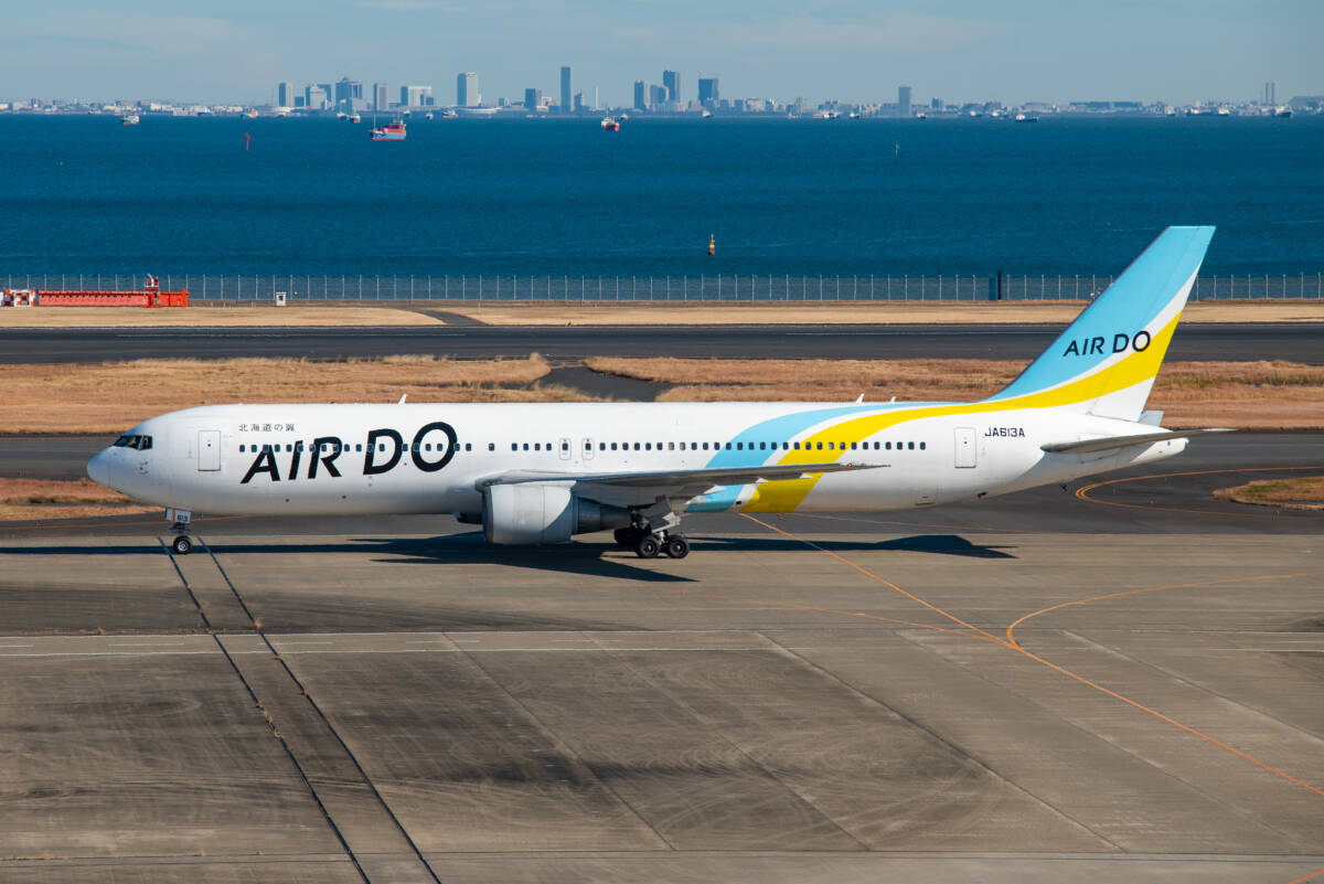 飛行機 デジタル 画像 ボーイング767 エアドゥ 2拍卖