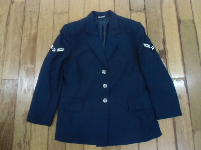 C-12 ミリタリー サバゲー コンバット アメカジ 米軍放出品 実物 US AIR FORCE ドレス ジャケット シャツ コスプレ 制服 10WSサイズ拍卖