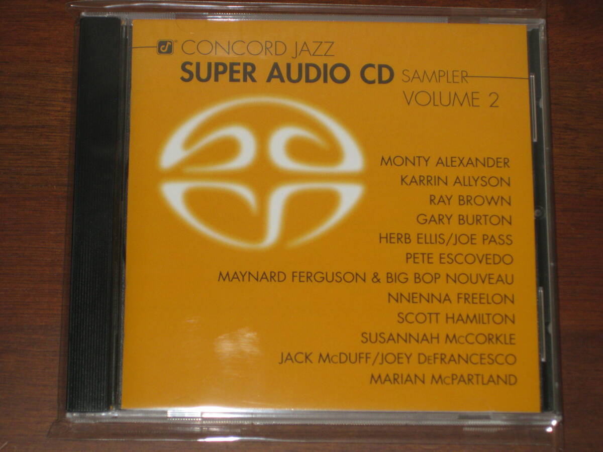 ☆ VA オムニバス/ CONCORD JAZZ SACD SAMPLER Vol. 2 2004年発売 Concord社 Hybrid SACD 輸入盤拍卖