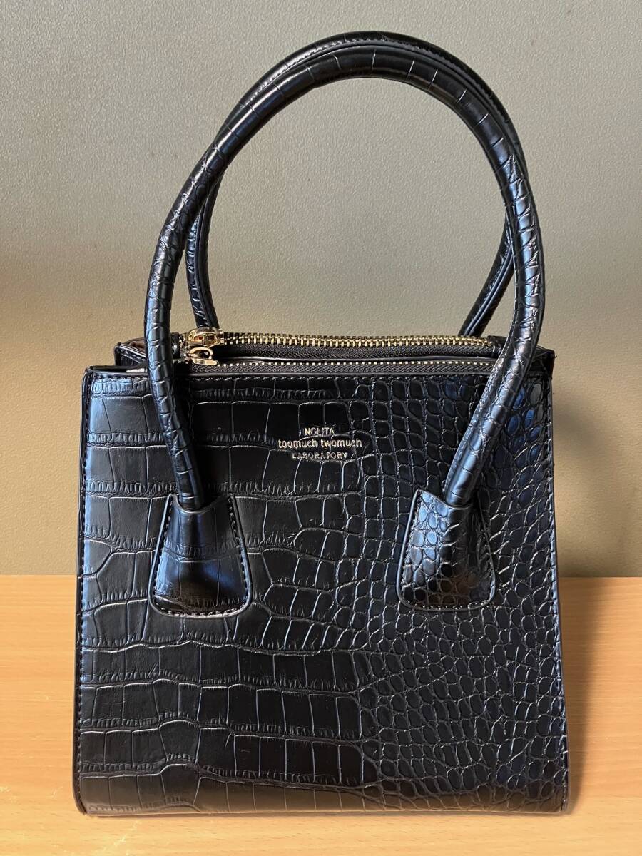 ★NOLITA ノリータラボラトリー★ハンドバッグ 黒 パーティー 2WAY拍卖