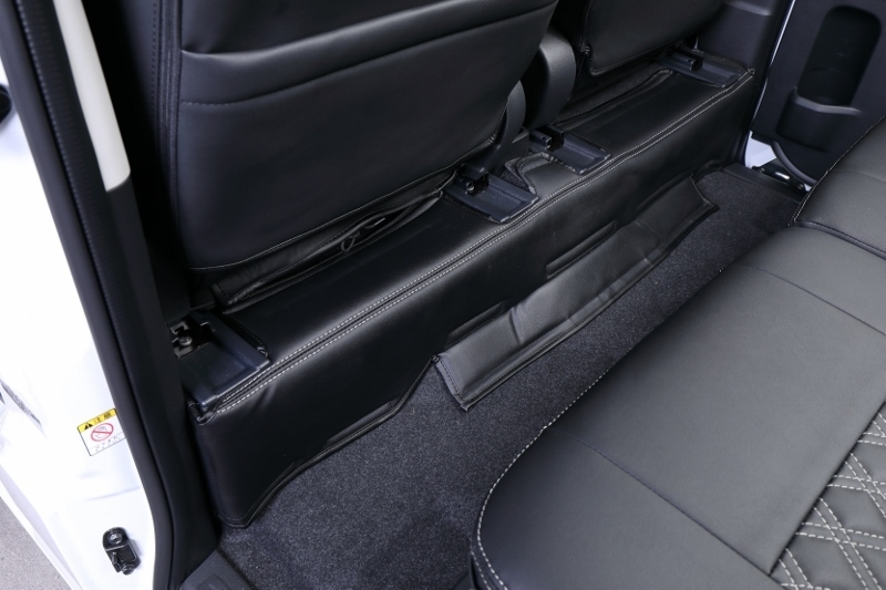 ダイハツハイゼットデッキバンS700S710V新型フロントリアデッキカバーセットPVCレザーブロスクラッツィオSHINKE製 新品未使用拍卖