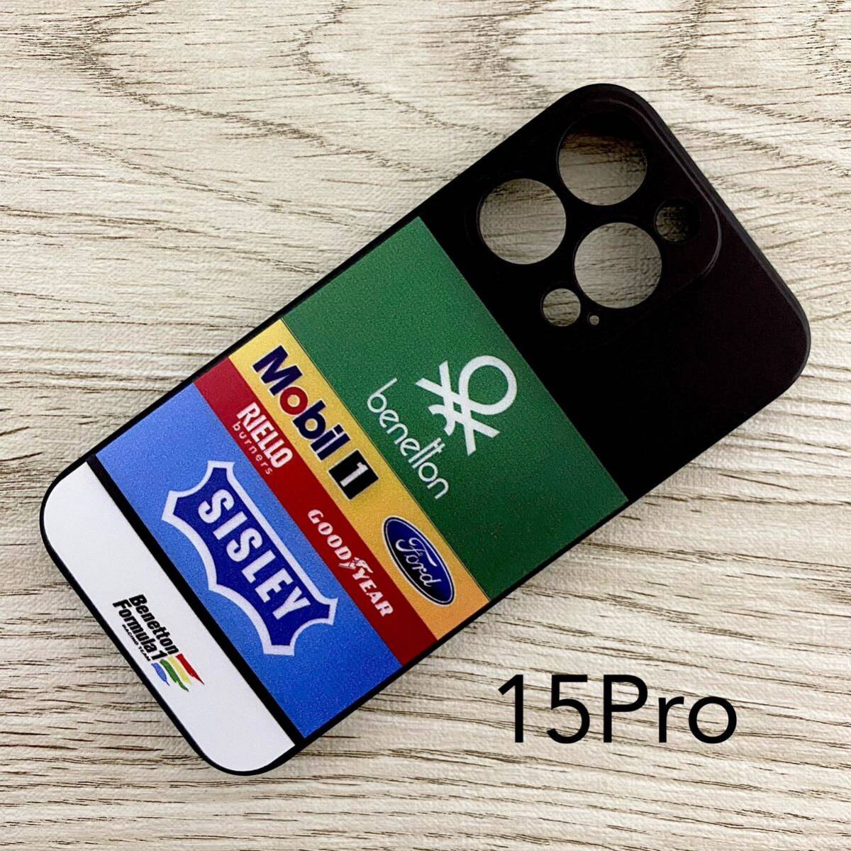 ベネトン フォード iPhone 15 Pro ケース F1 B188 ナニーニ ブーツェン ジョニー・ハーバート スマホ拍卖