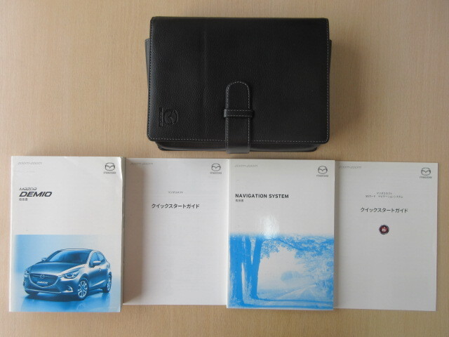 ★a6417★マツダ デミオ DJ3FS/DJ3AS/DJ5FS/DJ5AS スカイアクティブ G1.3/D1.5/G1.5 取扱書 説明 2018年1月 他★訳有★拍卖