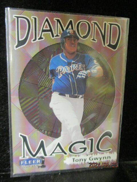 ◎野球カード  T・グウィン  1999  Fleer Tradition DIAMOND MAGIC5 即決!!拍卖
