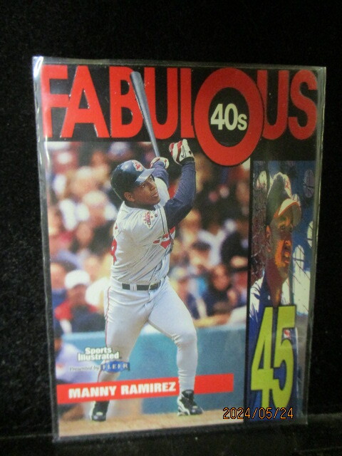 る野球カード  マニー ラミレス 1999 Sports Illustrated FF9 即決!!拍卖