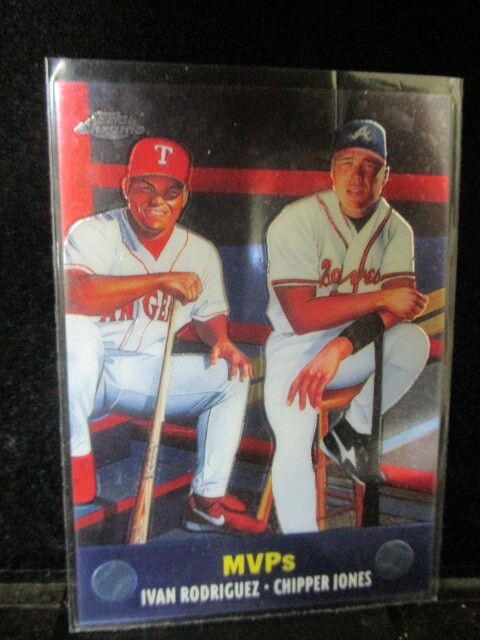 ◎野球カード イバン ロドリゲス チッパー・ジョーンズ  2000 Topps Chrome MVPs 即決!!拍卖