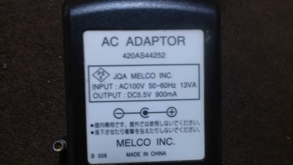 ●MELCO AC ADAPTER420AS44252拍卖