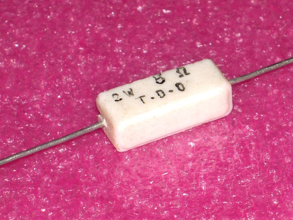 セメント抵抗 2W 8Ω(T・D・O)拍卖