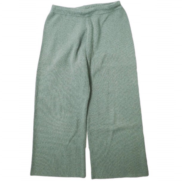 Pilgrim Surf+Supply ピルグリム サーフ+サプライ 19AW リブ編みニットワイドパンツ 37-24-0129-156 0 グレー BEAMS イージー g16747拍卖