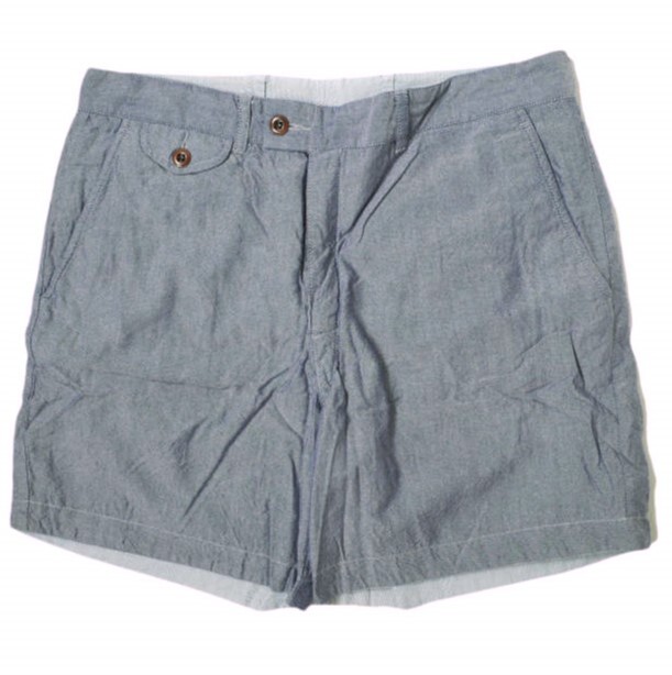 Steven Alan スティーブンアラン アメリカ製 リバーシブルショートパンツ 1263-343-0167 30 ブルー ショーツ ソリッド/チェック g16621拍卖