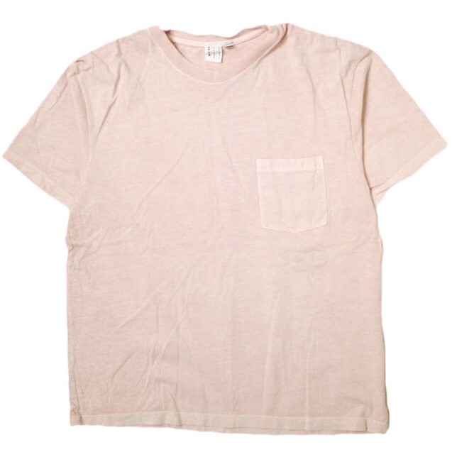 MAKERS メイカーズ アメリカ製 AMERICAN FIT T-SHIRTS アメリカンフィットTシャツ 3 ピンク 半袖 ポケット MADE IN USA トップス g9705拍卖