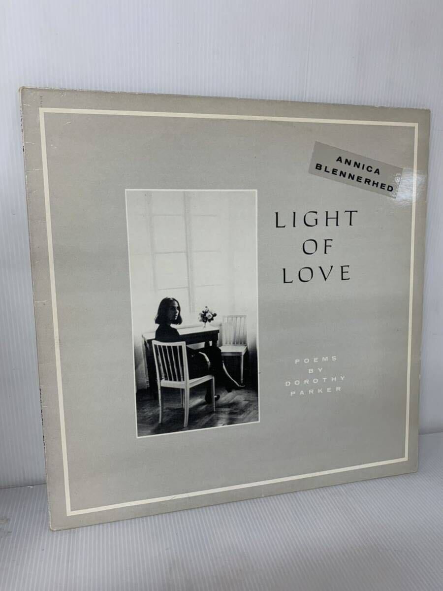 Light Of Love Annica Blennerhed Poems By Dorothy Parker Folk a Rock Far 1 Sweden 1985 Annica Blennerhed - Story収録 ネオアコ拍卖