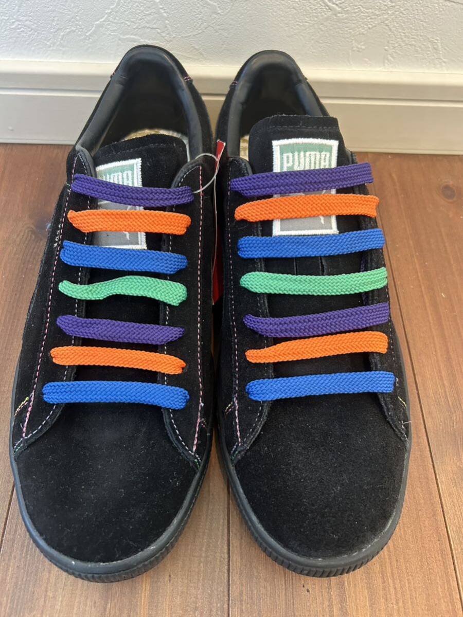 PUMA puma プーマ スウェード 28.5cm 新品 カラーズ 黒 当時物 ビースティボーイズ スニーカー オールドスクール拍卖