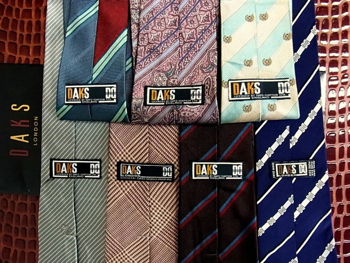 ★2472★SALE【全て【DAKS】ダックス・7本セットで!超お買得!】ネクタイ③★拍卖