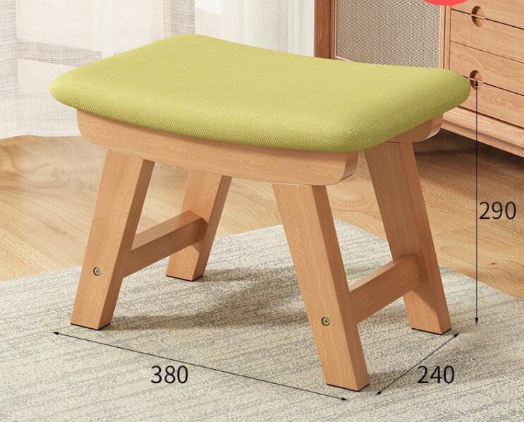 大人気 お色選択可 スツール 脚置き 1人掛け 玄関腰掛ソファベンチフットレスト木製踏み台 ミニスツールオットマン アウトドア ガーデン拍卖