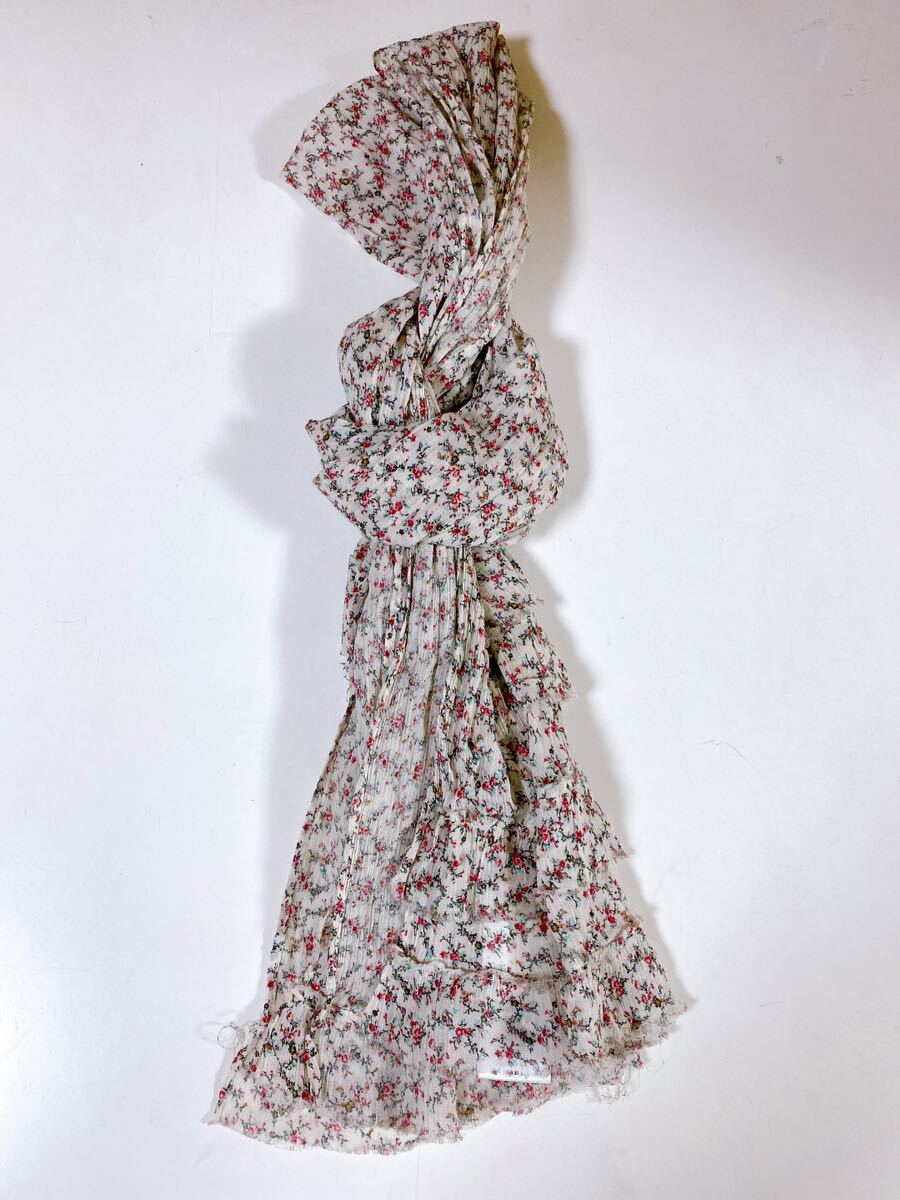 DENIM&SUPPLY デニム&サプライ ラルフローレン 花柄 ストール ホワイト系拍卖