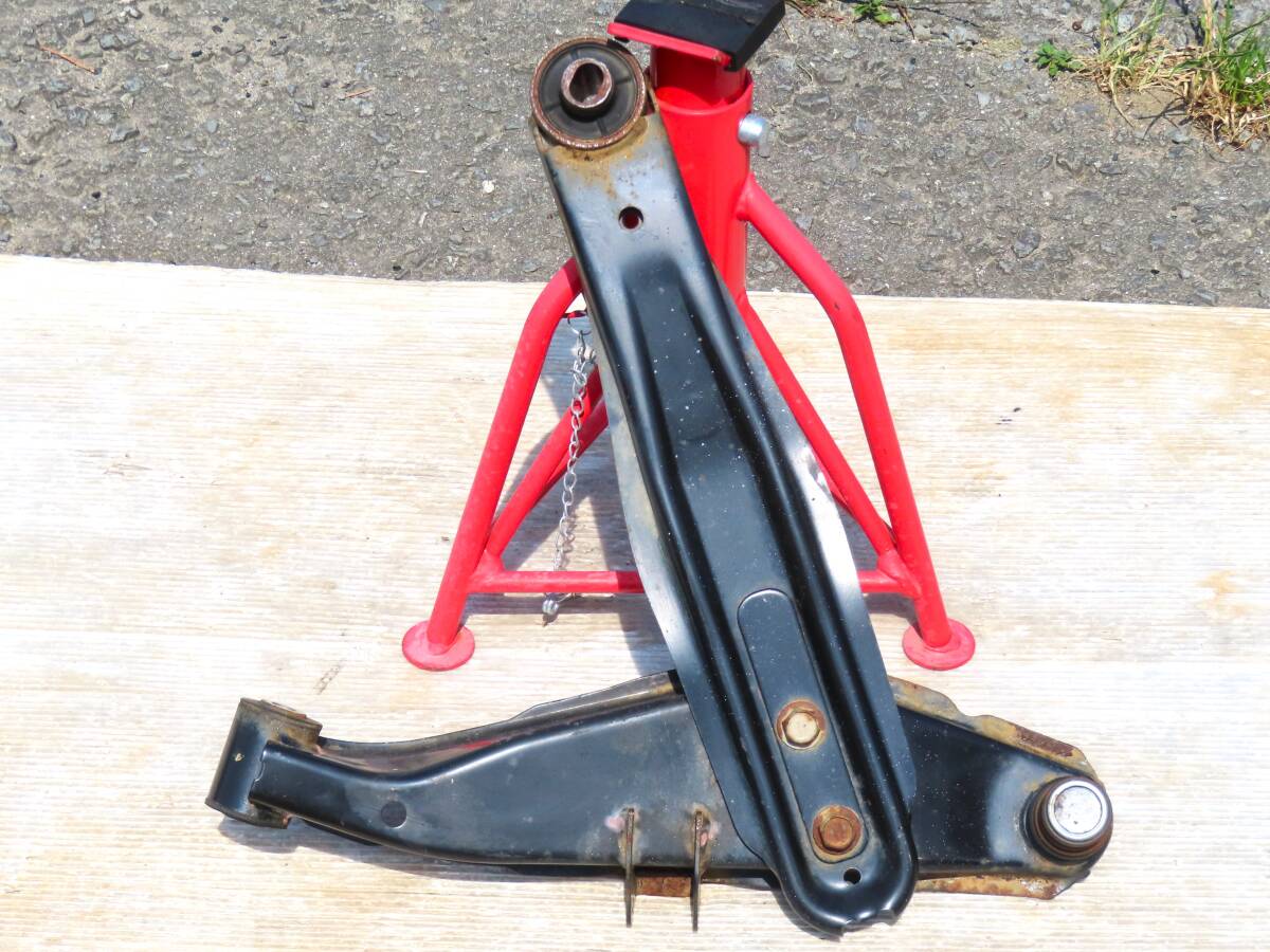 H23 EBD-TT2 後期 サンバー トラック SAMBAR 4WD 5F EN07(スーパーチャージャー) 純正 フロント 左側 ロアアーム Assy / 113210km拍卖